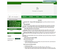 Tablet Screenshot of greentechvn.com.vn